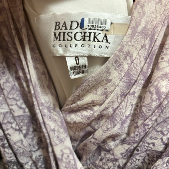 Badgley Mischka Twirling Butterfly Ombré Formal Maxi Dress Fairycore Whimsical 0 - Picture 11 of 15